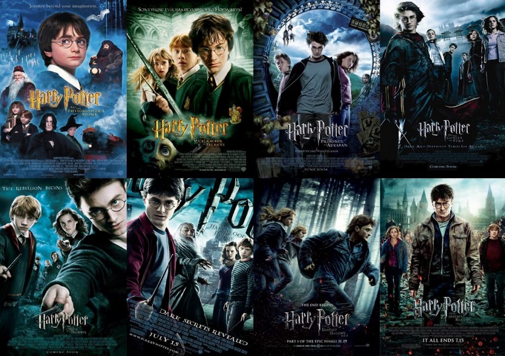 urutan film harry potter